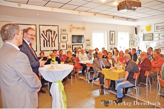 Zu den G&auml;sten des Neujahrsempfangs z&auml;hlte auch B&uuml;rgermeister Michael Antenbrink, der insbesondere die Jugendarbeit des Vereins lobte.

&nbsp;