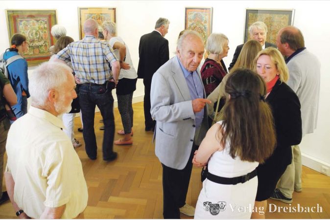 Reger Andrang herrschte in der Hochheimer Kunstsammlung, wo die Sonderausstellung &bdquo;Tibetische Thangkas&ldquo; zu sehen war.