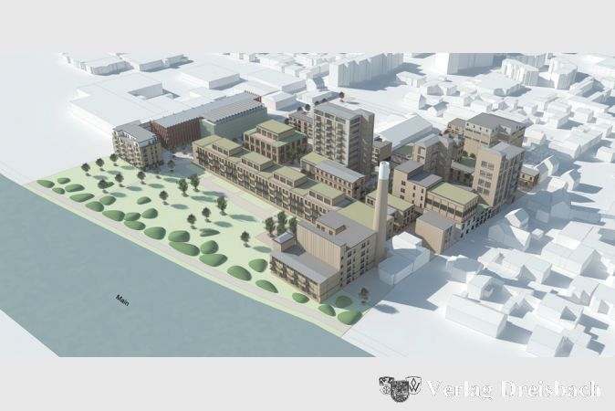 Ehrgeizige Pl&auml;ne: Die &bdquo;Prinz von Preussen Grundbesitz AG&ldquo; will aus der Industrie-Ruine ein Wohnquartier der Extraklasse machen.
(Grafik: Planungsb&uuml;ro Albert Speer und Partner)