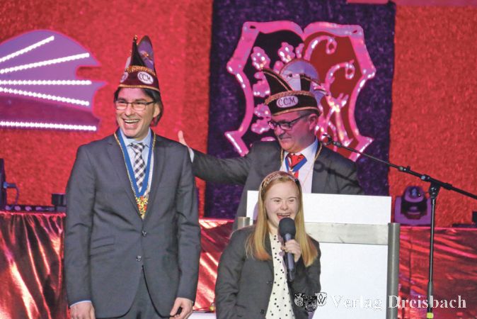 Der neue CCM-Ehrensenator Kurt Jarnagin und seine Tochter und „Co-Pilotin“ Livia fühlen sich in der CCM-Familie sehr wohl.
