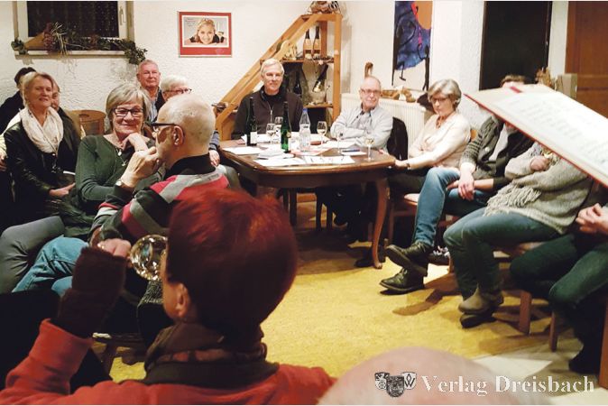 Die Aktiven des Freundeskreises Daubh&auml;uschen trafen sich im Versammlungsraum im Johannneshof.
(Foto: privat)