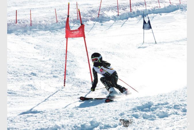 Romy Tauscher auf dem Weg zum dritten Platz in der Hessenwertung.
(Foto: privat)