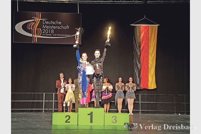 Bei der Deutschen und der Europameisterschaft &uuml;berzeugten die T&auml;nzerinnen des TSC Darmstadt 2000 durch fehlerfreie Leistungen.
(Fotos: privat)