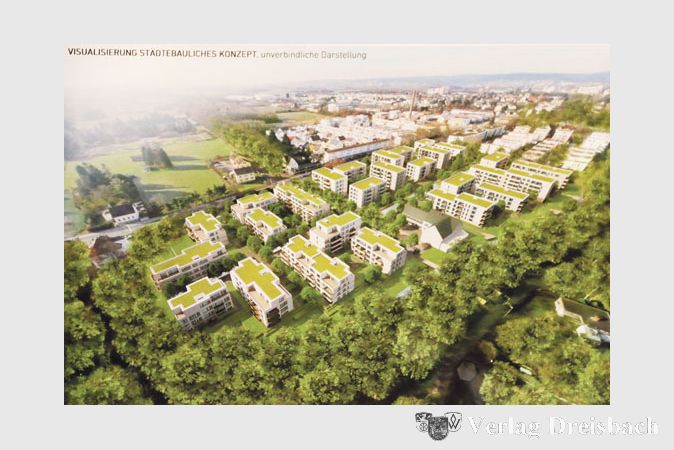 Solche Ausma&szlig;e soll das &Ouml;lm&uuml;hlen-Viertel f&uuml;r 900 neue Hattersheimer einmal haben.
