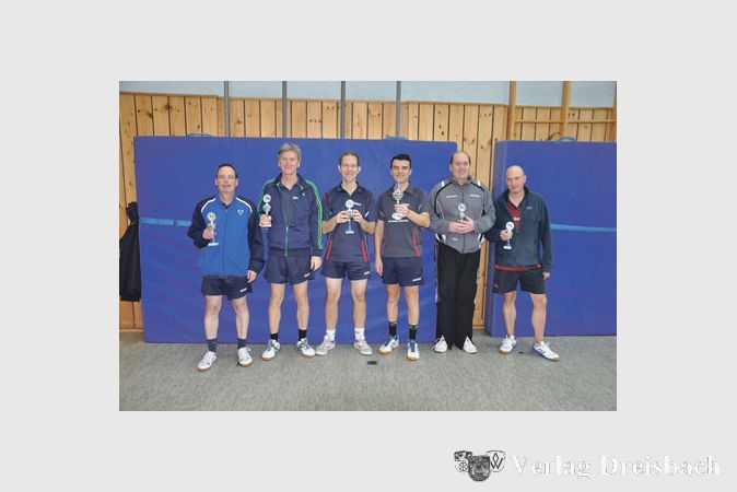 Von links: Roland Dressler, Jochen Schnick, Michael Beifu&szlig;, Mario Lad-Remmert, Reiner Grudke, Thomas Kuhne.
(Fotos: privat)