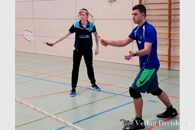 Erfolgreich für die Jugend des BCGM: R. Hein und D. Bender.