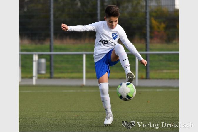 Siegtorschütze für die D2-Junioren gegen die SG Dornheim war Luca Capisciolti.