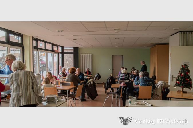 Die Kaffeestube war während des Adventsbasars immer gut besucht.