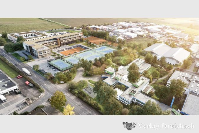 Die Boris Becker International Tennis Academy entsteht in Hochheim auf 48.000 Quadratmetern.