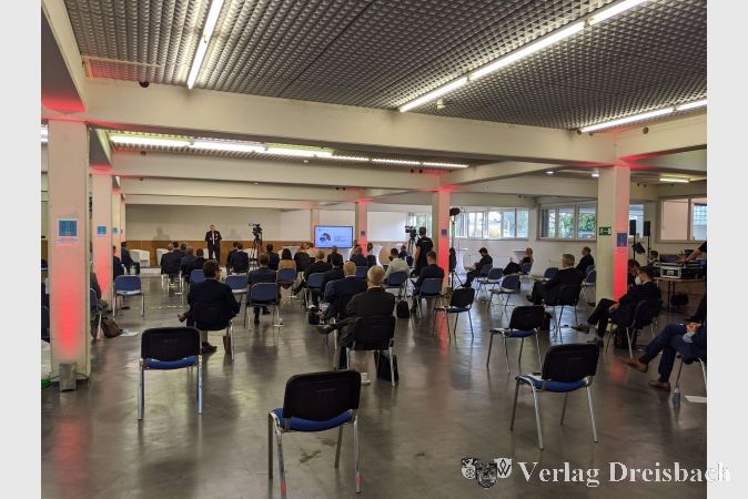 Auch das Kick-Off-Event für den Taunus Innovation Campus war gekennzeichnet durch ein ausgeklügeltes Hygienekonzept angesichts der Coronavirus-Pandemie.