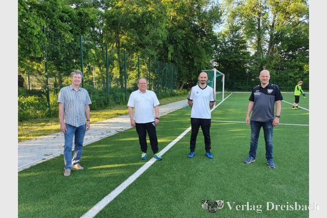 V.l.n.r.: Dr. Axel Breuckmann, Jürgen Groh, Franco Palmieri und Christian Klein.