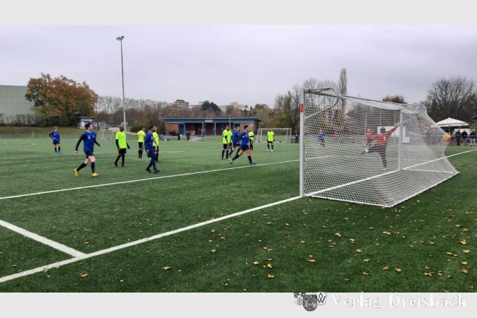 Das 4:0 von Mohamed El Yadini für die zweite Mannschaft des SV 07 Kriftel.