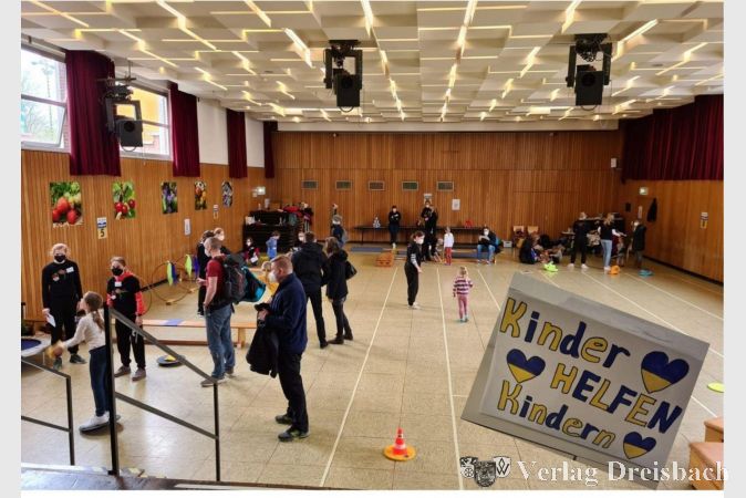 Die Oster-Rallye für die Kinder der BuF wurde kurzerhand in die Kleine Schwarzbachhalle verlegt.