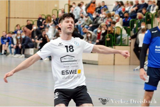 Allein Mario Schöberl hielt die HSG in Hälfte eins im Spiel.