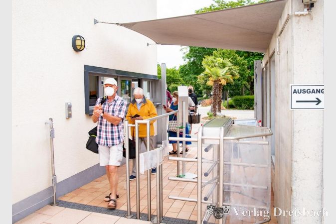 Im vergangenen Jahr konnte das Parkbad coronabedingt erst im Juni den Saisonstart feiern.