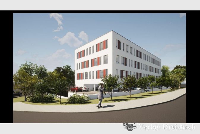 Der architektonische Entwurf für den innovativen Baukörper stammt vom Gießener Planungsbüro designplus Planungsgesellschaft mbH.