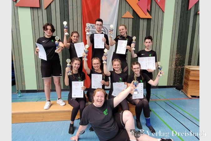 Große Freude über die erfolgreiche Teilnahme am 3. und 4. Bezirkspokal im Kunst- und Einradsport Frankfurt-Main-Taunus in Bad Marienberg.