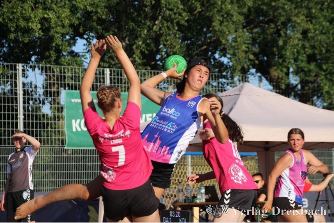 Wurfgewaltig: Die B1 schaffte es beim Turnier bis ins Halbfinale.