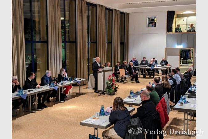Der Festakt im Haus der Vereine fand im Vorfeld der letzten Sitzung der Stadtverordnetenversammlung statt.