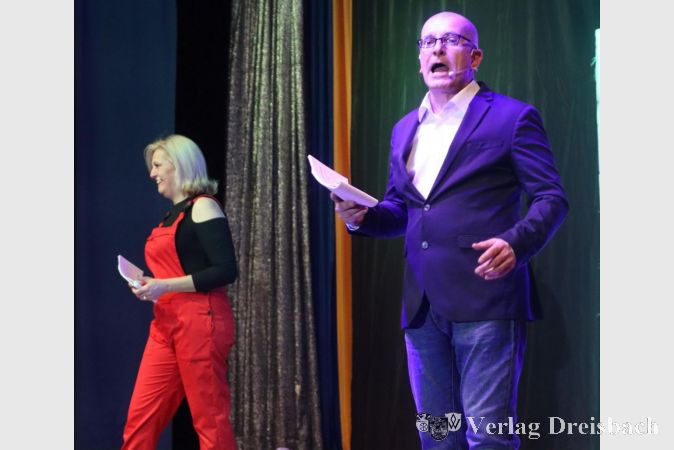 Bewährte Moderation: Tanja Duchmann und Frank Haindl führten schon seit vielen Jahren durch die Sitzungen der Harmonie.