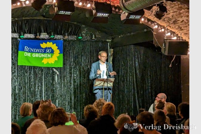 Landtagsabgeordneter Mathias Wagner brachte Humor und Wahlkampf gekonnt unter einen Hut.