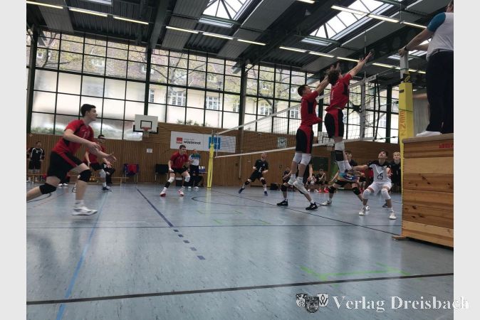 Spielszene von der Deutschen Meisterschaft in Ludwigsburg.