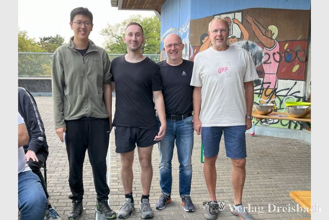 Kevin Ding und Lars Schaller wurden letzte Saison Meister der 1. Kreisklasse.