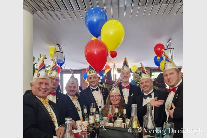 Der Elferrat im Landratsamt.