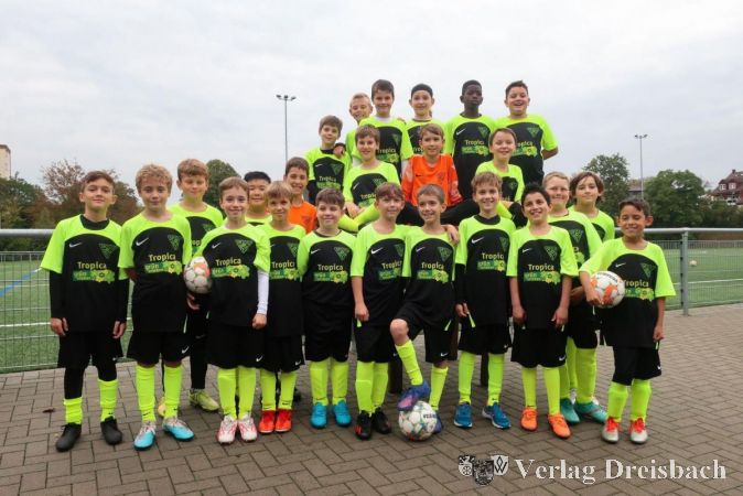 Die E-Jugend des SV 07 Kriftel.