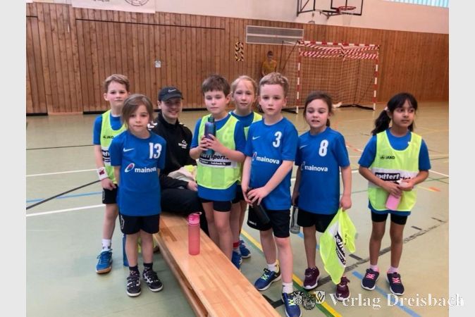 Die F2-Jugend der TuS Kriftel hatte Spaß beim Spielfest.