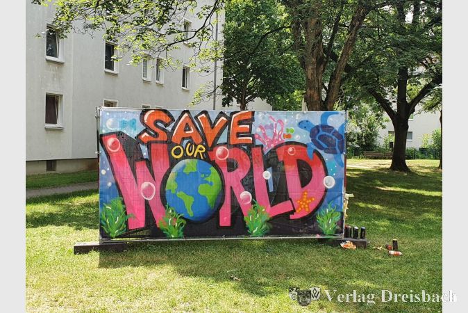 Das Ergebnis der engagierten Graffiti-Arbeit.