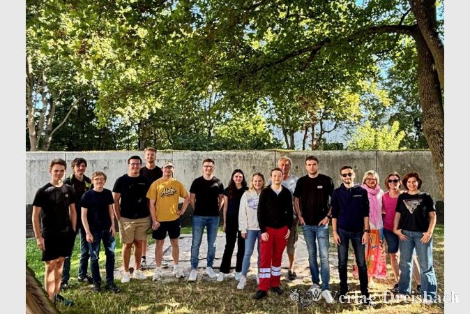 Das Team vom Stadtteilbüro mit den IT Young Talents der Lufthansa.