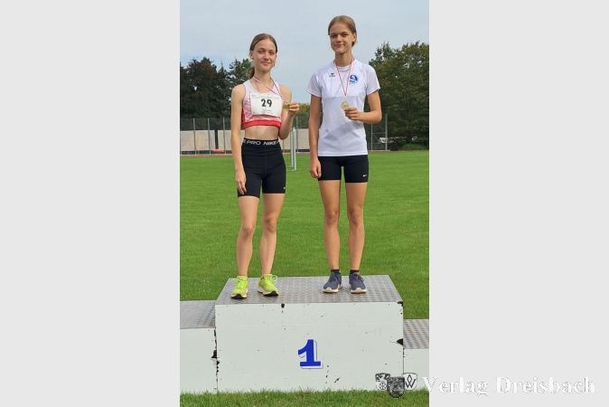 Die Flörsheimerinnen Shiva und Sienna Böhme wurden in ihren Altersklassen beide Kreismeisterinnen.