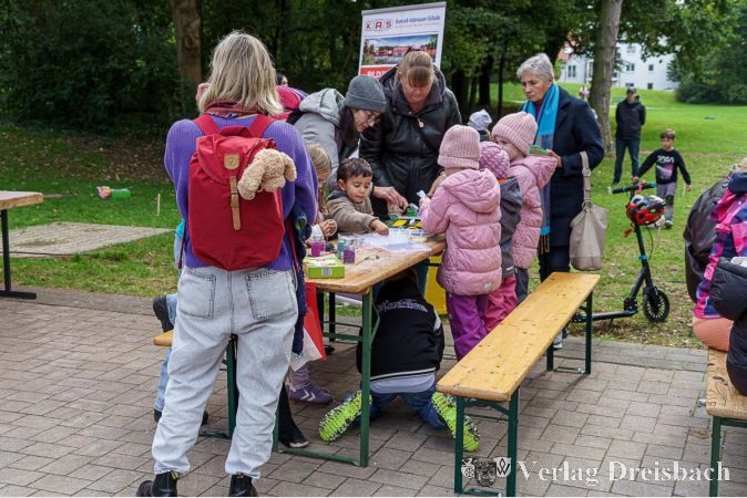 Auch die Konrad-Adenauer-Schule präsentierte sich den Parkbesucherinnen und -besuchern.