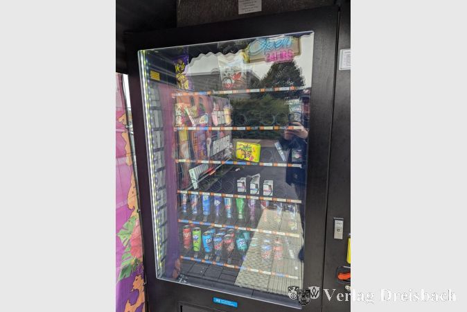 Der Automat am "ParkNow"-Gelände ist dem Betreiber zufolge ausschließlich mit seriösen Produkten gefüllt.