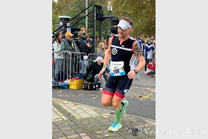 DJK-Mitglied Markus Dollt kam beim Frankfurt-Marathon