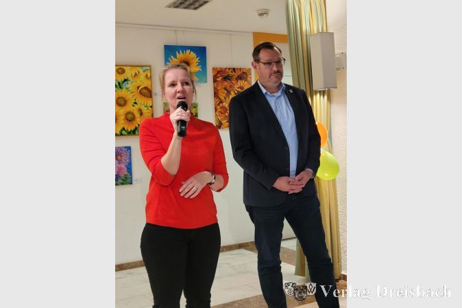 Organisatorin Lydia Rauh und Bürgermeister Christian Seitz richteten dankende Worte an alle Helfenden.