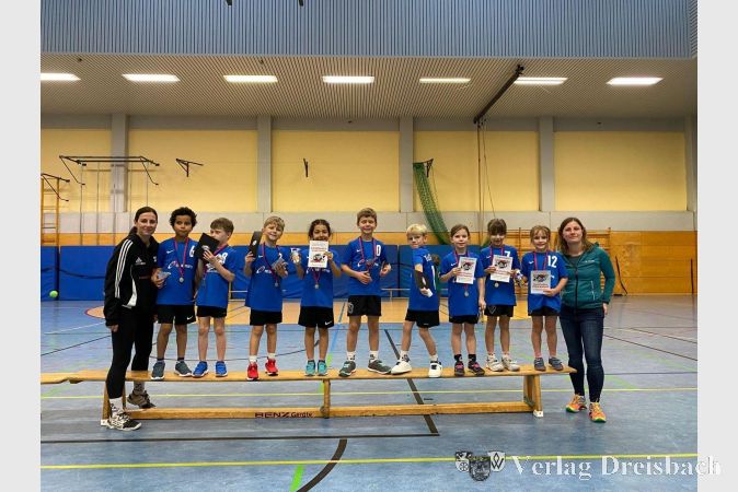 Jugend-Power in Rüsselsheim: Das Team bei der Siegerehrung.