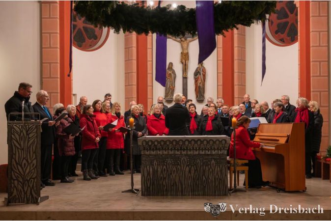 Abschlusskonzert in St. Vitus mit den Chören des Liederkranzes.