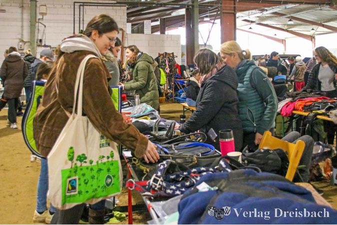 Schnappschuss vom Vereins-Flohmarkt 2024.