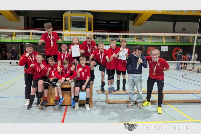 Auch bei der U14m kommt der Hessenmeister in dieser Saison wieder einmal aus Kriftel.