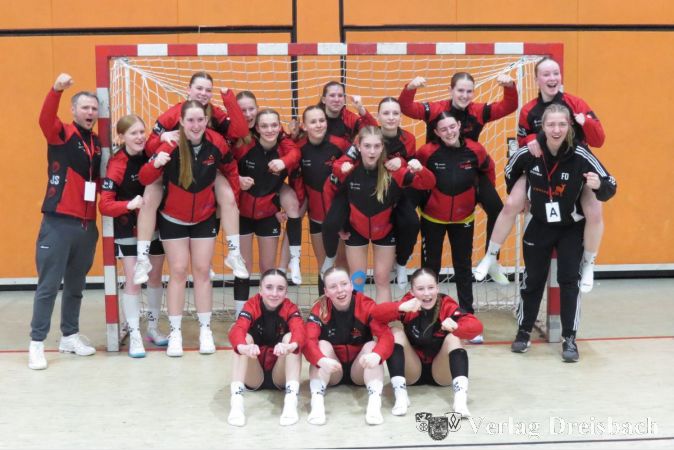 Die weibliche C1-Jugend konnte nach dem Hessen-Halbfinale als Team stolz auf sich sein.