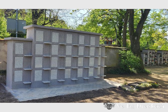 Das neue Kolumbarium auf dem Krifteler Friedhof.