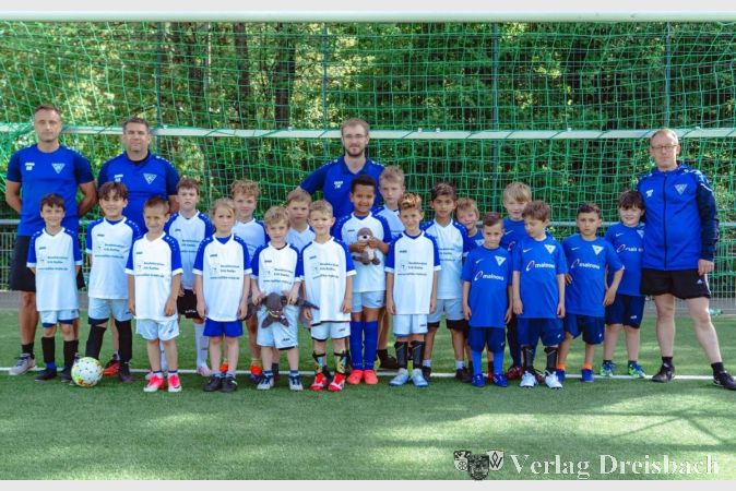 Die Jüngsten des SV 07 Kriftel nahmen in ihrer ersten Saison 2024/2025 an Spielefesten teil.