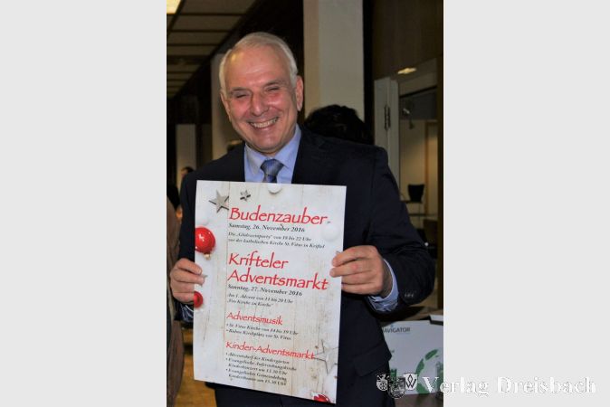 Bodo Knopf aktiv als Vorsitzender des Vereinsrings, hier bei der Jahreshauptversammlung 2016.