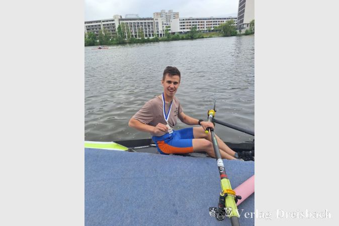 Jonathan Wolters gewann das Rennen in seiner Wettkampfklasse.