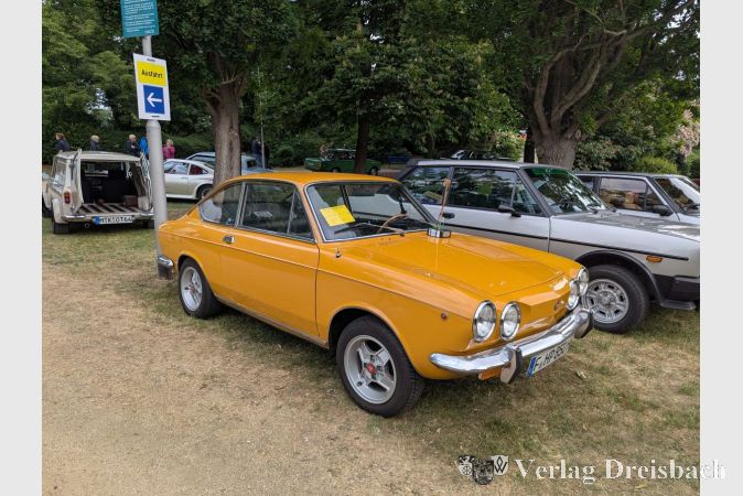 Ein Fiat 850 Coupé Sport, Erstzulassung im Juli 1971.