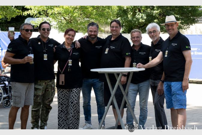 Musik im Park: Das Organisationsteam.