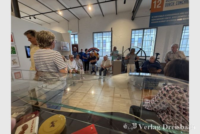 Die neu gegründete Senioren-Union beim Museumsbesuch.
