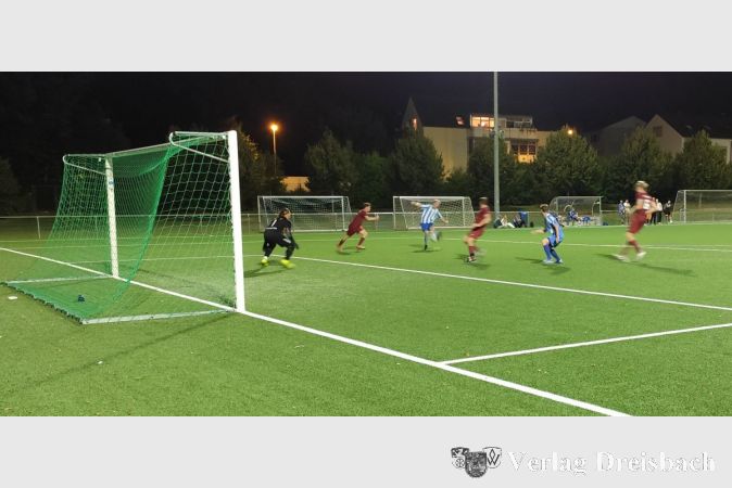 Sebastian Stapf erzielte nach einem Solo das 4:0 für den SV 07 Kriftel 2 in Wildsachsen.